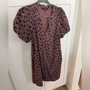 Madewell puff sleeve dress
